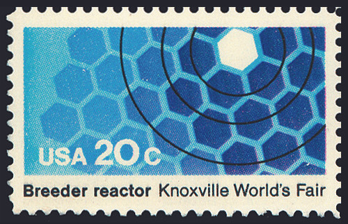 1982 20¢ Breeder Reactor Mint Single