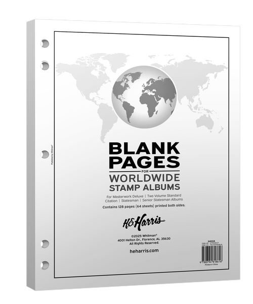 Worldwide Blank Supplement Pages