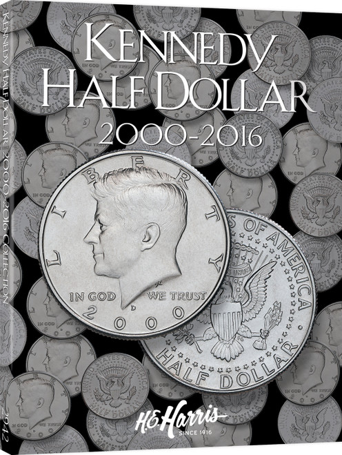 U.S. Kennedy Half Dollars #3: Starting 2000 - H.E. Harris Coin Folder