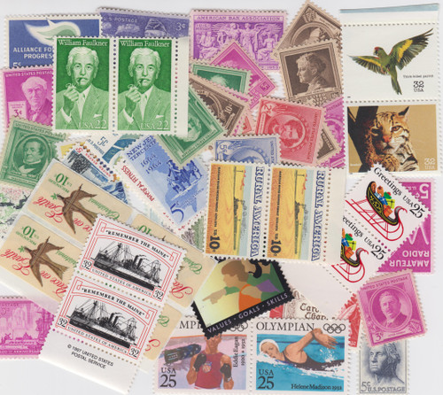 Discount MINT United States Postage Lot - $50.00 Face Value