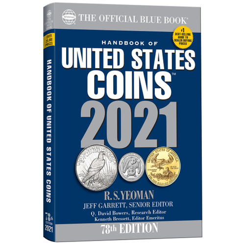 The Official Blue Book of United States Coin Paper Back 2021