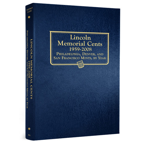 Lincoln Memorial Cents Album, 1959-2008