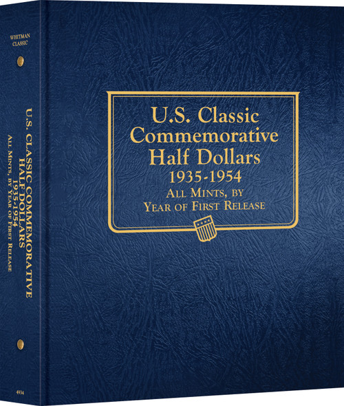 Whitman Classic® Coin Album - U.S. Commemorative Half Dollars Volume #2: 1935-1954