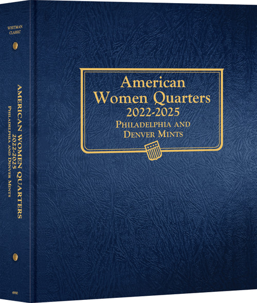 Whitman® Classic Coin Album - American Women Quarters: 2022-2025 (P & D Mints)
