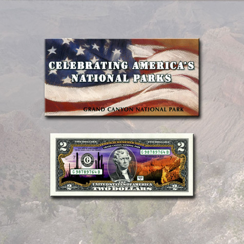 2 Dollar Bill Red Genuine $2 U.S. Bill – Colorized Both Sides ...