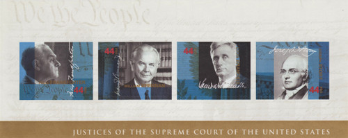 2009 44¢ Supreme Court Justices Souvenir Sheet