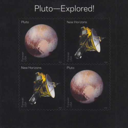 2016 (47¢) Pluto Explored Sheet