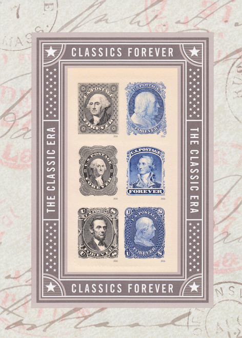 2016 (47¢) U.S. Classics Forever Sheet