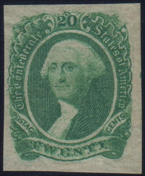 Confederate States #13, VF Never Hinged Single
