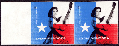 US # 4786a - (46¢) Music Icons - Lydia Mendoza Imperf Horizontal Stamp Pair