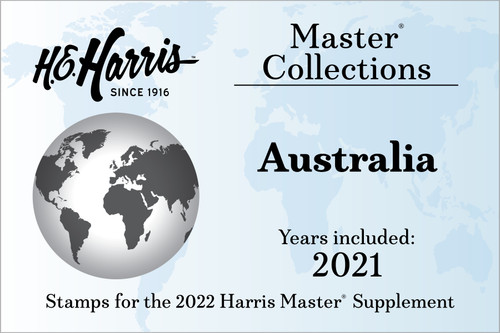 Australia (2021) Stamps for 2022 Master Supplement