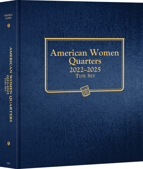 Whitman® Classic Coin Album - American Women Quarters: 2022-2025 (Single Mint)
