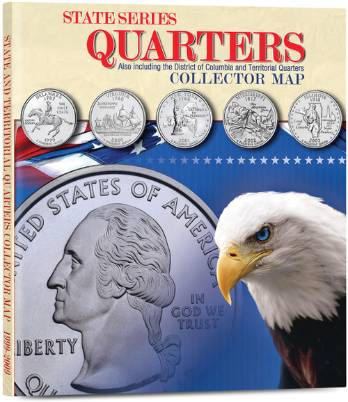 State Series Quarters Collector's Map (1999 - 2009)