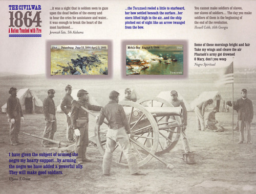 2014 (49¢) Civil War Sesquicentennial -1864 Mint Sheet of 12 Stamps