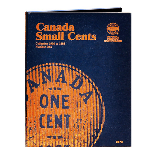 Canada Small Cents (Pennies) #1 - 1920-1988 - Official Whitman Coin Folder