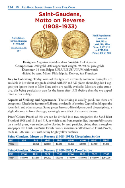 Red Book Series #3: United States Type Coins, 4th Edition