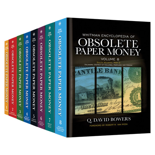Encyclopedia of Obsolete Paper Money 8-Volume Set – New England to the Southern States Bundle