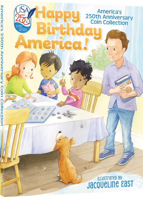 Happy Birthday America! Coin Folder - United States 250th Anniversary: 2026 (Single Mint)