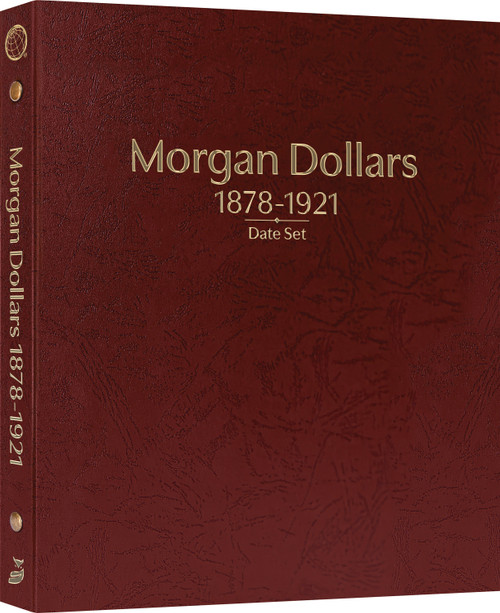 Whitman Prestige™ Coin Album - Morgan Dollars: 1878-1921 Date Set (Burgundy)