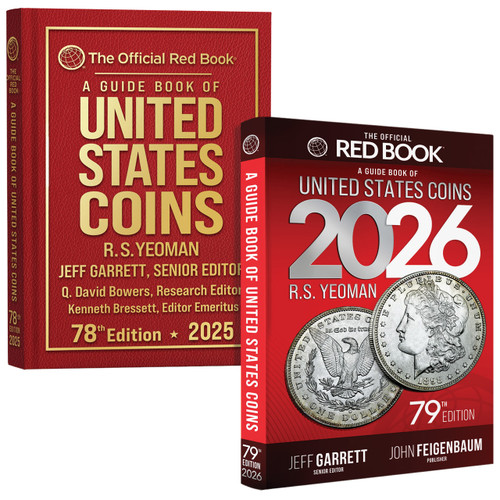 Red Book 2025 & 2026 Hardcover Collector’s Set – Classic Edition + All-New Redesigned Edition