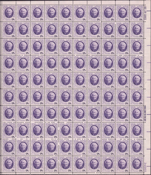 1974 18¢ Elizabeth Blackwell Mint Sheet
