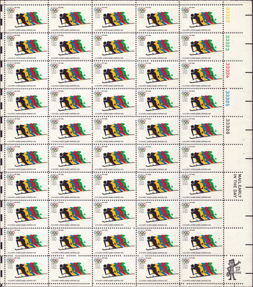 1972 11¢ Air Post - Olympics Mint Sheet