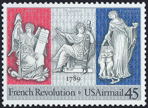 1989 45¢ Air Post - French Revolution Mint Single