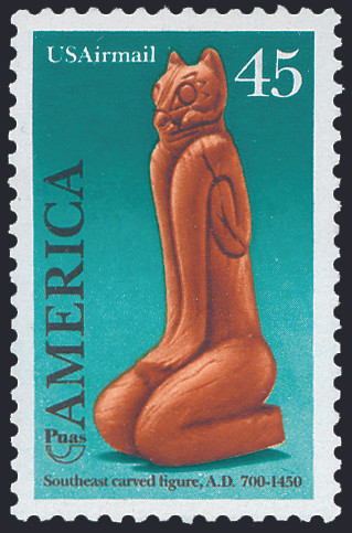 1989 45¢ Air Post - Americas Issue (Key Marco Cat) Mint Single