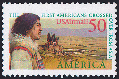 1991 50¢ Air Post - Americas Issue (Bering Strait) Mint Single