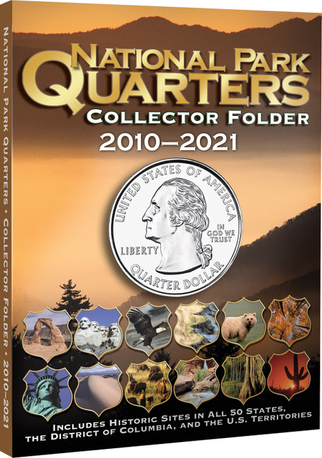 National Park Quarters Collector Folder (2010-2021)