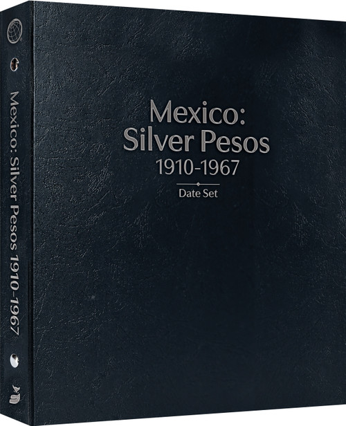 Whitman Prestige™ Coin Album - Mexico Silver Pesos: 1910-1967 Date Set (Black)
