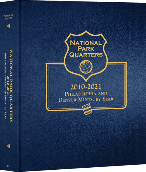 Whitman Classic® Coin Album - National Park Quarters: 2010-2021 (P & D Mints)