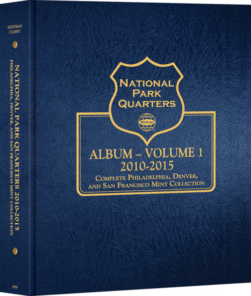 Whitman Classic® Coin Album - National Park Quarters Volume #1: 2010-2015 (P, D, & S Mints)