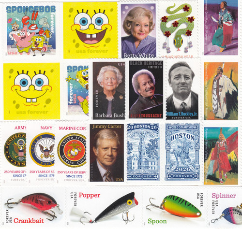 2025 United States Commemorative Stamp Year Set, 24 Varieties
