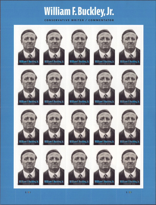 2025 (78¢) Political Commentator William F. Buckley, Jr., Mint Sheet of 20