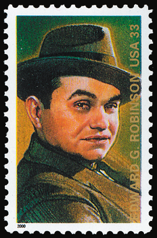 2000 33¢ Legends of Hollywood - Edward G. Robinson Mint Single