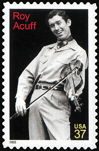 2003 37¢ Roy Acuff Self-Adhesive Mint Single