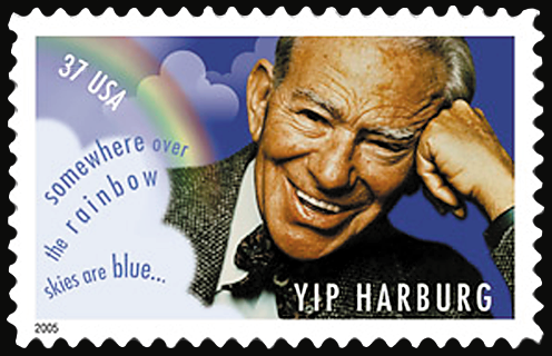 2005 37¢ Edgar Y. "Yip" Harburg, Lyricist Self-Adhesive Mint Single