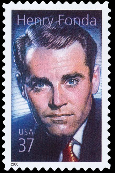 2005 37¢ Legends of Hollywood - Henry Fonda Self-Adhesive Mint Single
