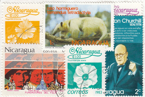 Nicaragua Postage Stamp Packet - 50 Different Stamps