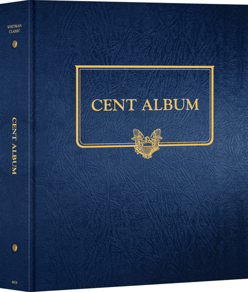 Whitman Classic® Coin Album - U.S. Cents: Plain, No Dates (Includes Blank Pages)