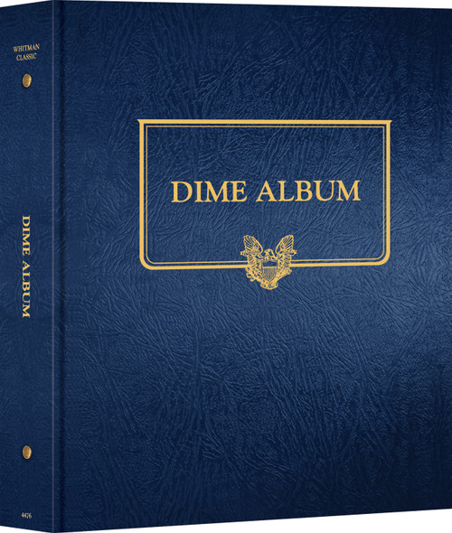Whitman Classic® Coin Album – U.S. Dimes: Plain, No Dates (Includes Blank Pages)