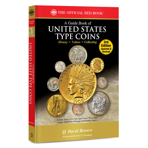 Official Red Book - Guide Book of U.S. Type Coins, 3rd Edition - Cover