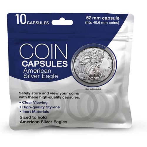 American Silver eagle Coin Capsules