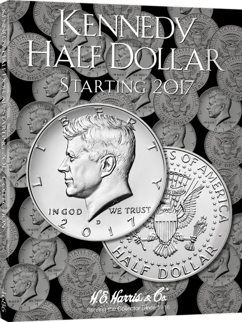 H.E. Harris® Coin Folder - Kennedy Half Dollars Collection #4: Starting 2017