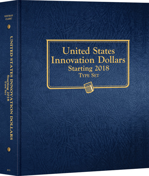 Whitman Classic® Coin Album - American Innovation Dollars: Starting 2018 (Single Mint)