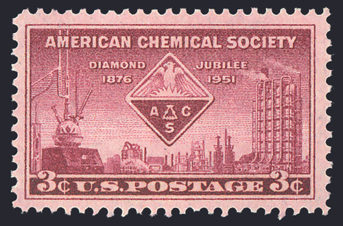 1951 3¢ Chemical Society Mint Single