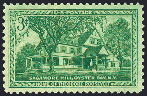1953 3¢ Sagamore Hill Mint Single