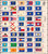 1976 13¢ Bicentennial State Flags Mint Sheet