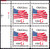 1994 (32¢) "G" Old Glory (SVS, Red G) Plate Block